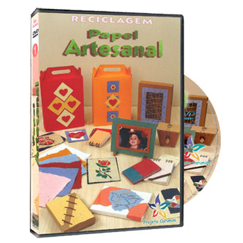 DVD RECICLAGEM PAPEL ARTESANAL 